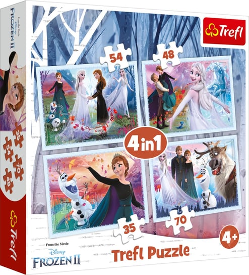 Trefl, puzzle, W magicznym lesie, 35/48/54/70 el. Trefl