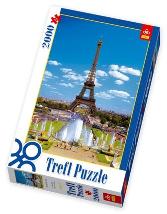Trefl, puzzle, Wieża Eiffla, 2000 el. Trefl