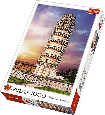 Trefl, puzzle, Wieża w Pizie, 1000 el. Trefl
