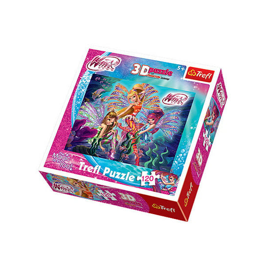 Trefl, puzzle, Winx, 3D, 120 el. Trefl