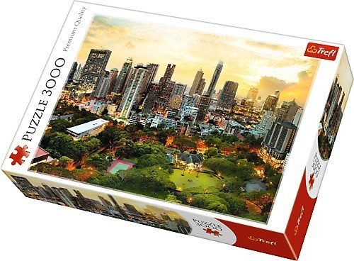 Trefl, puzzle, Zachód Słońca w Bangkoku, 3000 el. Trefl