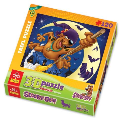 Trefl, Scooby-Doo!, puzzle 3D Halloween Trefl