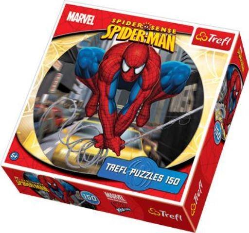 Trefl, Spiderman, puzzle kuliste Trefl