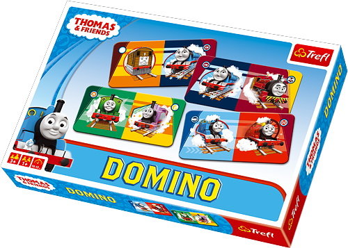 Trefl, Tomek i Przyjaciele, gra logiczna Domino Trefl