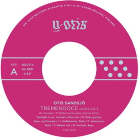 Tremendoce Parts 2 & 3/Skerry, płyta winylowa Sandsjo Otis