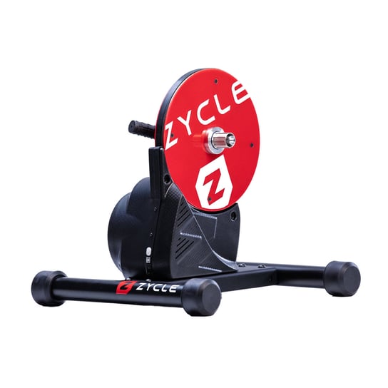 Trenażer Rowerowy Zycle Smart Z Drive Roller Trainer Czarno-Czerwony 17345 ZYCLE
