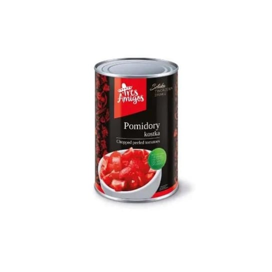Tres Amigos Pomidory krojone bez skórki 2,9kg Fanex
