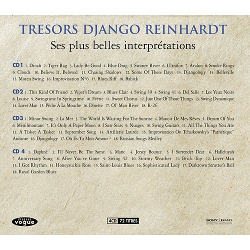 Djangology Django Reinhardt, Quintette du Hot Club de France, Stéphane Grappelli