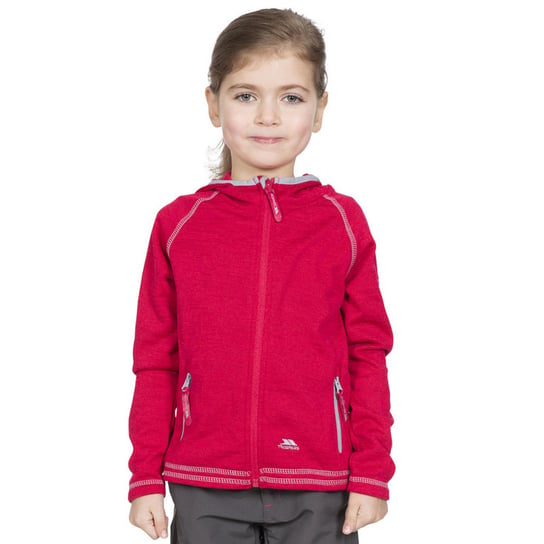 Trespass, Bluza sportowa Polar sportowyowa dziecięca, Goodness Raspberry Marl, rozmiar 152 trespass