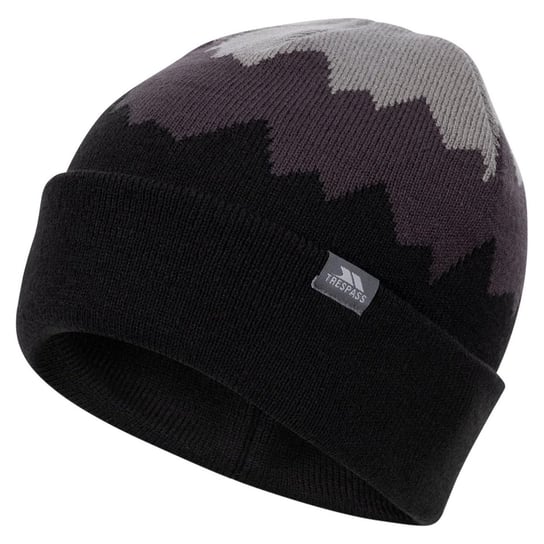 Trespass Męska Czapka Cobbler Beanie (OS / Czarny Z Kolorowym) trespass