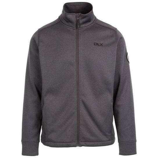 Trespass Męska Kurtka Angus DLX Fleece Jacket (S (52-55 Cm) / Ciemnoszary) trespass