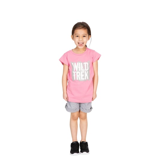 Trespass T-Shirt Dla Dziewczynki Z Krótkim Rękawem Arriia (104 / Różowy) trespass