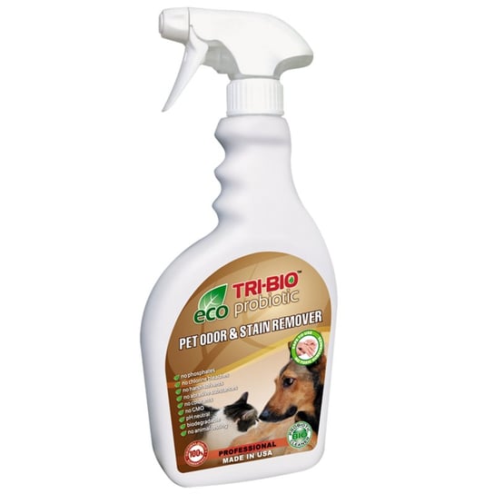 TRI-BIO EKO Spray Usuwający Nieprzyjemne Zapachy Zwierząt i Odplamiacz 2w1 420 ml TRI-BIO