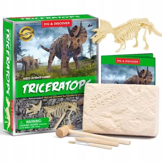 Triceratops Dinozaur Wykopalisko Młody Paleontolog Learning Resources