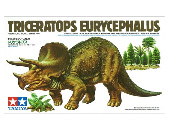 Triceratops Eurycephalus 1:35 Tamiya 60201 Tamiya