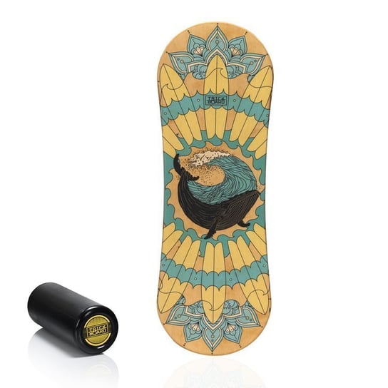 Trickboard CLASSIC Mandala (DESKA + CZARNA ROLKA) Trickboard