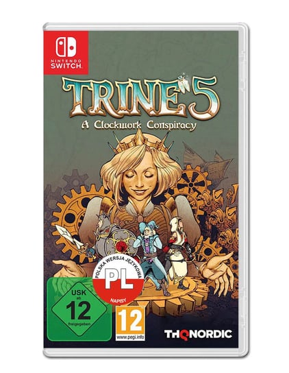 Trine 5 A Clockwork Conspiracy, Nintendo Switch Frozenbyte
