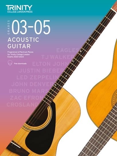 Trinity College London Acoustic Guitar Exam Pieces 2020-2023: Grades 3-5: Fingerstyle & Plectrum Pie Trinity College London