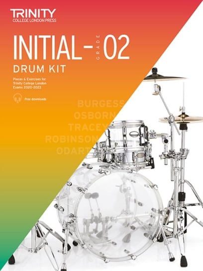 Trinity College London Drum Kit 2020-2023. Initial-Grade 2 Trinity College London