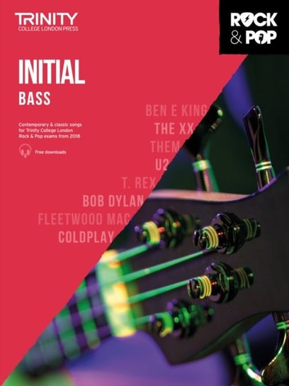 Trinity College London Rock & Pop 2018 Bass Initial Grade Opracowanie zbiorowe