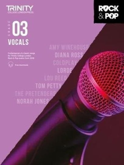 Trinity College London Rock & Pop 2018 Vocals. Grade 3 Opracowanie zbiorowe