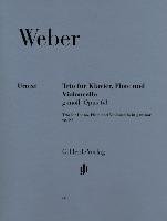 Trio für Klavier, Flöte und Violoncello in g-moll op. 63 Weber Carl Maria