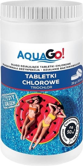 Triochlor Tabletki do basenów o działaniu bakteriobójczym AquaGo! Inna marka