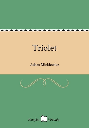 Triolet - ebook epub Mickiewicz Adam