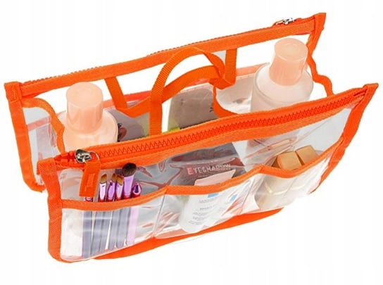 Trip Story, Organizer, Kosmetyczka do damskiej torby, wodoodporny, pomarańczowy Trip Story