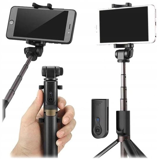 Tripod / Monopod (Selfie Stick) Z Bluetooth 5.0 Model Ws-18002 Długość 85 Cm Inna marka