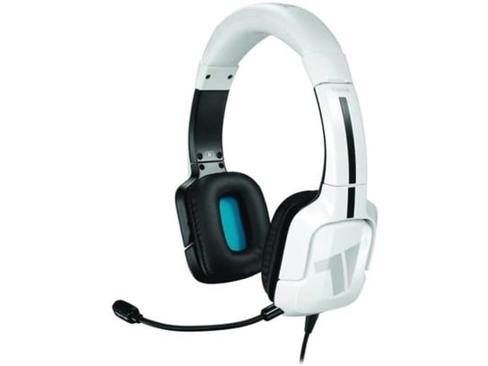 TRITTON Kunai+ - Przewodowy zestaw słuchawkowy do gier z mikrofonem do PS5/PS4/PC/Mac/Switch/mobile - Zestaw słuchawkowy dla graczy z mikrofonem, biały Inna marka