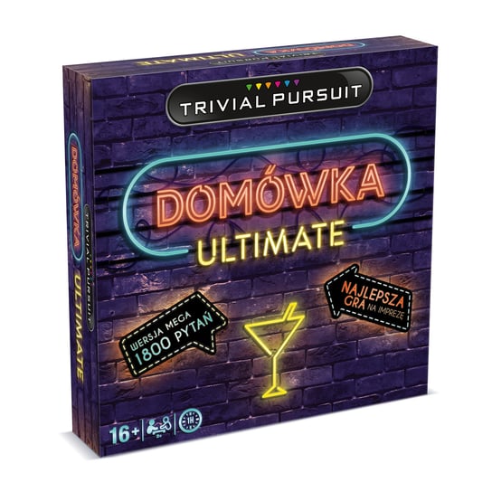 Trivial Pursuit Domówka Ultimate, gra towarzyska, Winning Moves Winning Moves