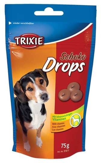 TRIXIE Dropsy dla psa CZEKOLADOWE 75g Trixie