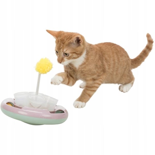Trixie Junior KARUZELA zabawka dla kota z piłkami Trixie
