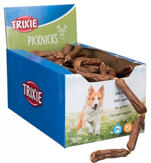 TRIXIE Kiełbaski dla psa PREMIO Picknicks z dziczyzną 200szt Trixie