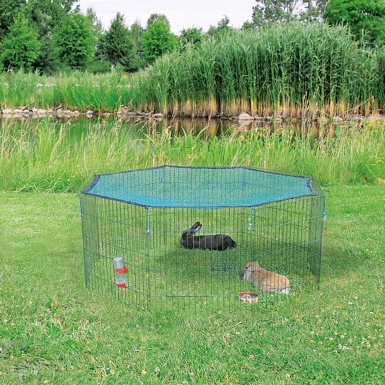 TRIXIE Ogrodowy kojec dla zwierząt z siatką ochronną, 60x57 cm, 62411 Trixie