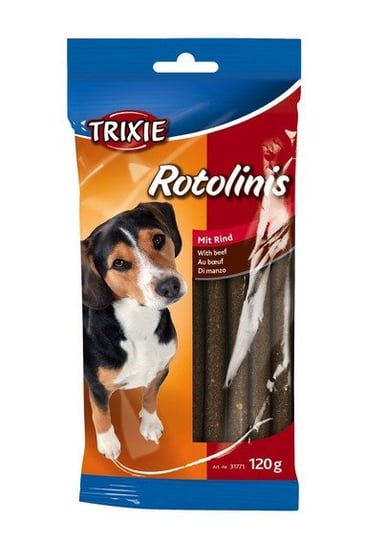 Trixie Przekąski dla psa Rotolinis 120g - Wołowina Trixie