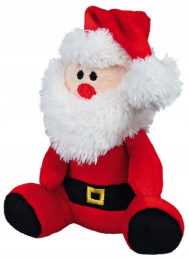 Trixie, Świąteczna zabawka dla psa Mikołaj, 20 cm Trixie