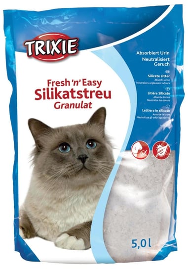 TRIXIE żwirek silikonowy Fresh and Easy crystal 5L Trixie