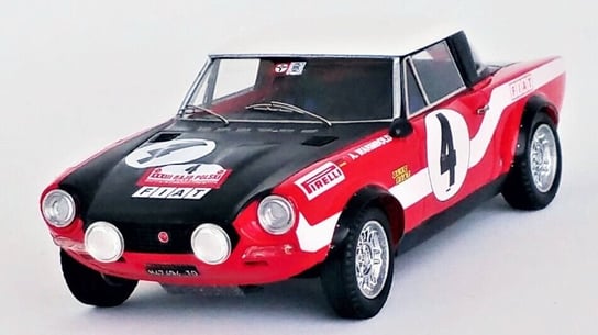 Trofeu Fiat 124 Abarth Rajd Polski  Rally Of  1:43 Dsn-87 Trofeu