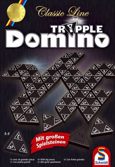 Trójkątne Domino, gra logiczna, Schmidt Schmidt