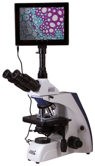 Trójokularowy mikroskop cyfrowy Levenhuk MED D35T LCD Levenhuk