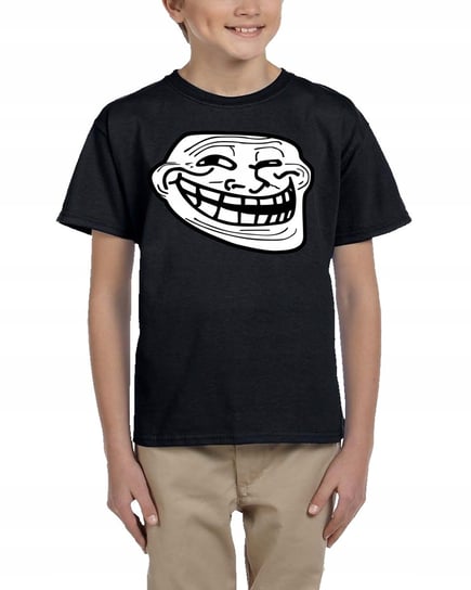 Troll Face Koszulka Dziecięca 104 3152 Czarna Inna marka