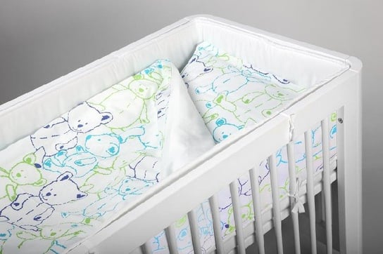 Troll Nursery, Komplet pościeli do łóżka dziecięcego Teddy, 100x135 cm, 2-elementowy Troll Nursery
