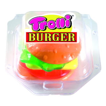 Trolli Burger Żelki o smaku owocowym 50 g Trolli