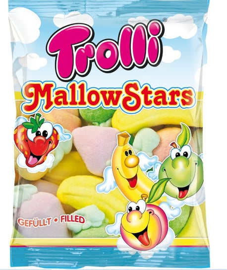 Trolli, pianki owocowe MallowStars, 150 g Trolli