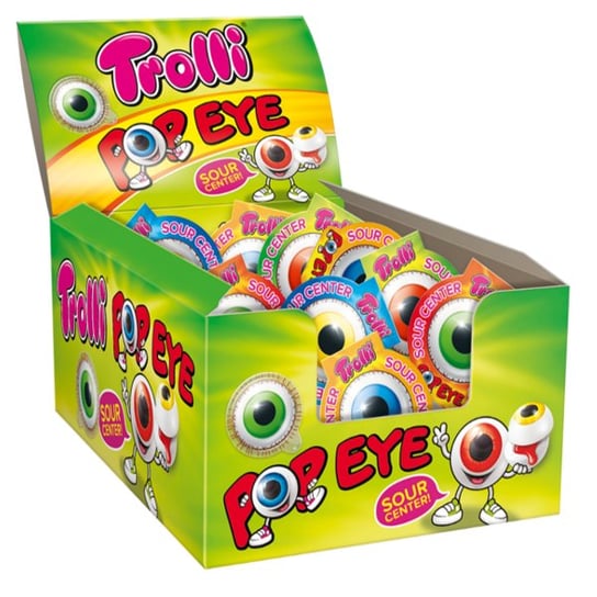 Trolli Pop Eye Td (20) - Oko Żelowe Żelki Oczy Trolli