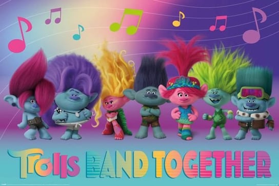 Trolls: Band Together Perfect Harmony - plakat Trolle