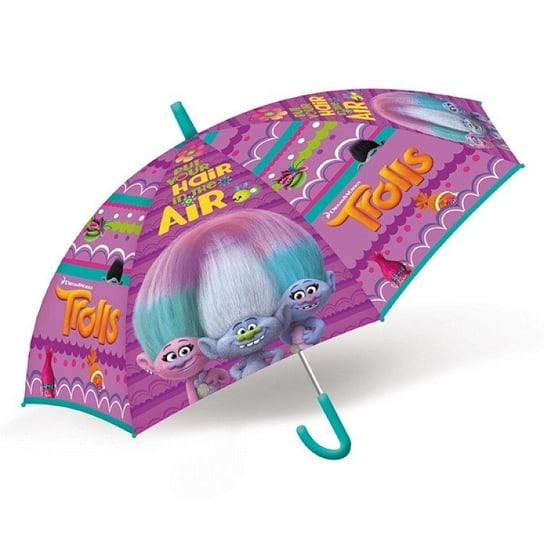 Trolls, parasolka manualna dla dzieci, 363528 Starpak