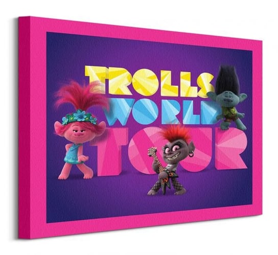 Trolls World Tour - obraz na płótnie Pyramid